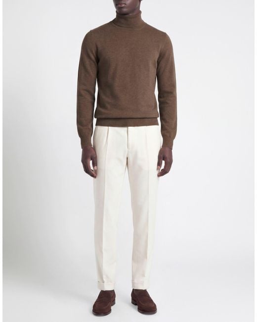 Gran Sasso Brown Turtleneck for men