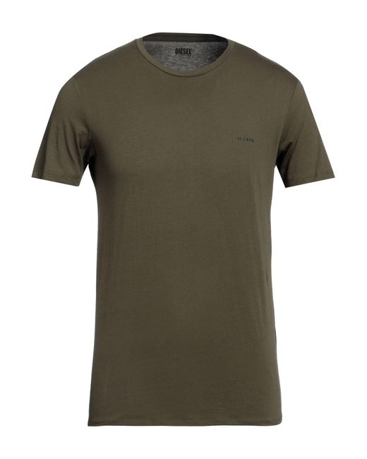 DIESEL Green Undershirt for men