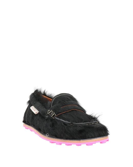 Marni Black Mokassin