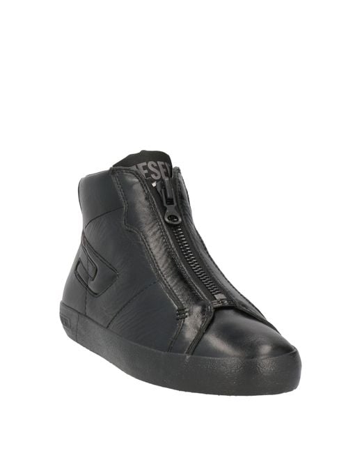 DIESEL Black Trainers for men