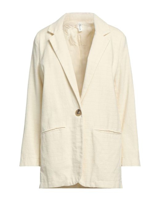Souvenir Clubbing Tweed Suit Jacket in Ivory (White) Lyst