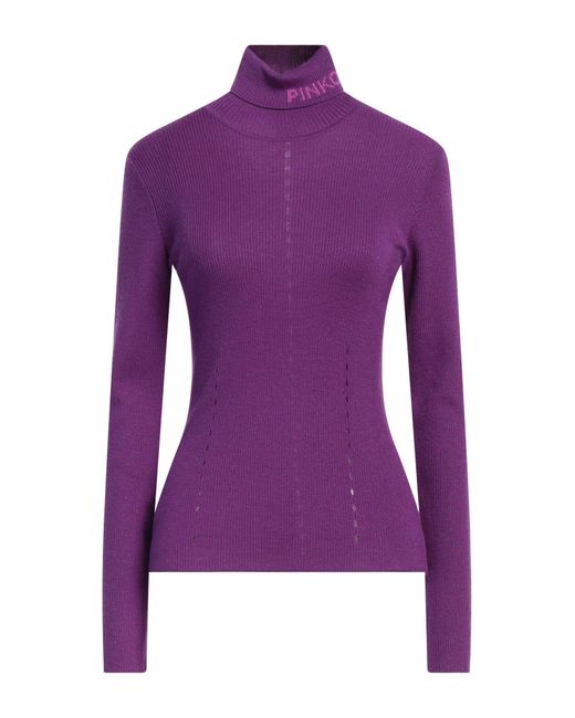 Pinko Purple Turtleneck