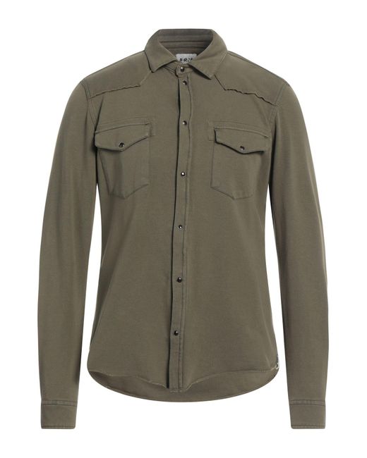 Berna Green Shirt for men