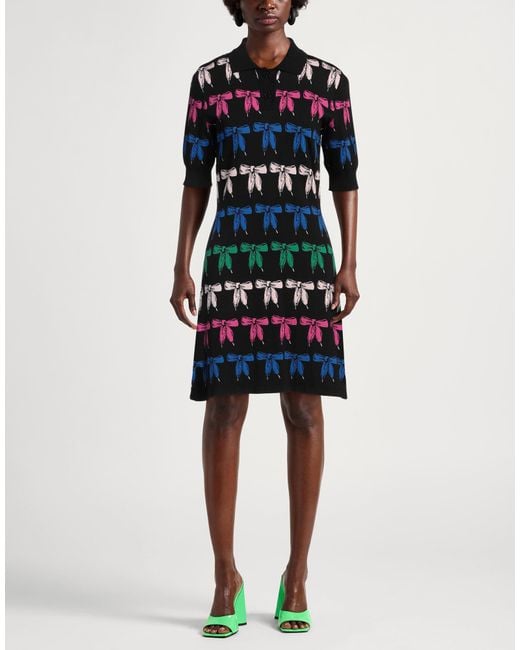 Boutique Moschino Blue Mini Dress