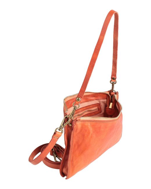 Campomaggi Orange Shoulder Bag