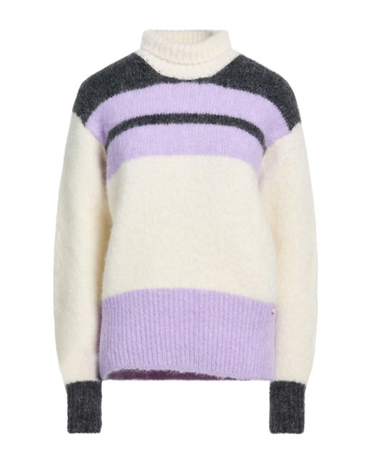 Col Roulé Herno en coloris Purple