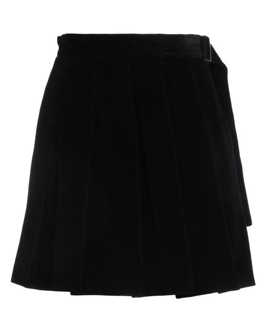 Weekend by Maxmara Black Mini Skirt Polyester