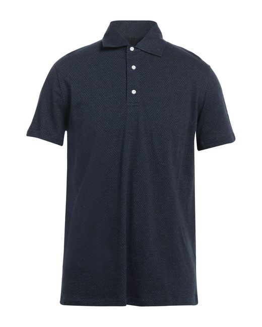 Isaia Poloshirt in Blue für Herren