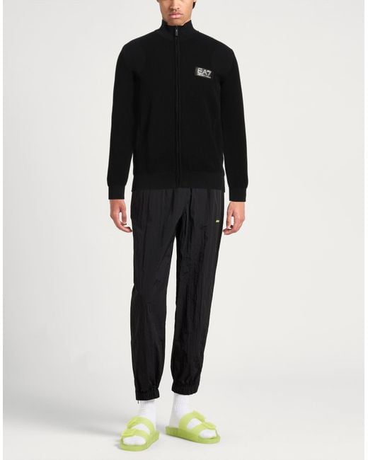 EA7 Black Sweatshirt for men