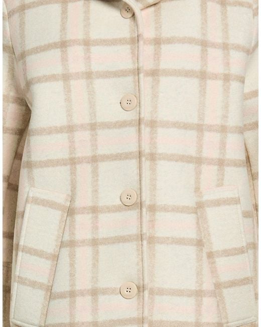 Colmar Natural Coat Polyester, Acrylic, Wool, Elastane