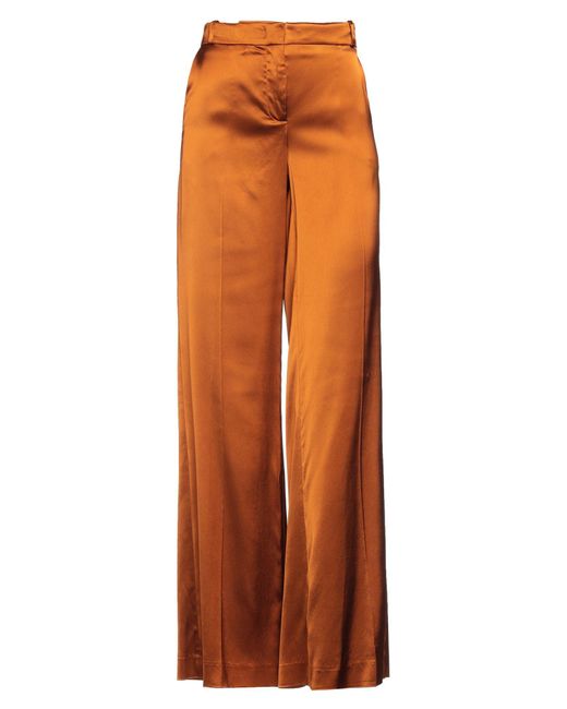 Kiltie Orange Rust Pants Viscose, Elastane
