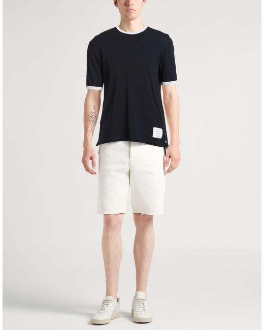 Thom Browne Black T-Shirt for men