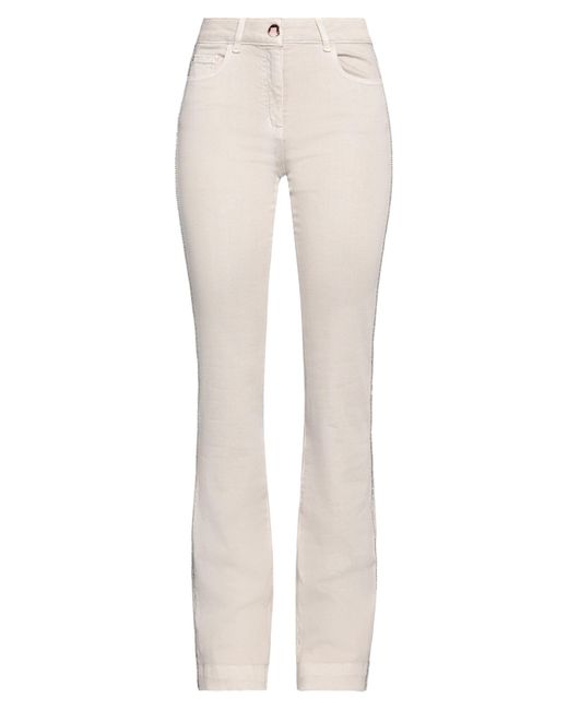 LUCKYLU  Milano White Jeans