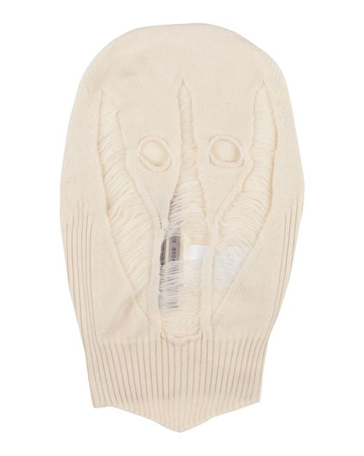 Rick Owens Natural Hat for men