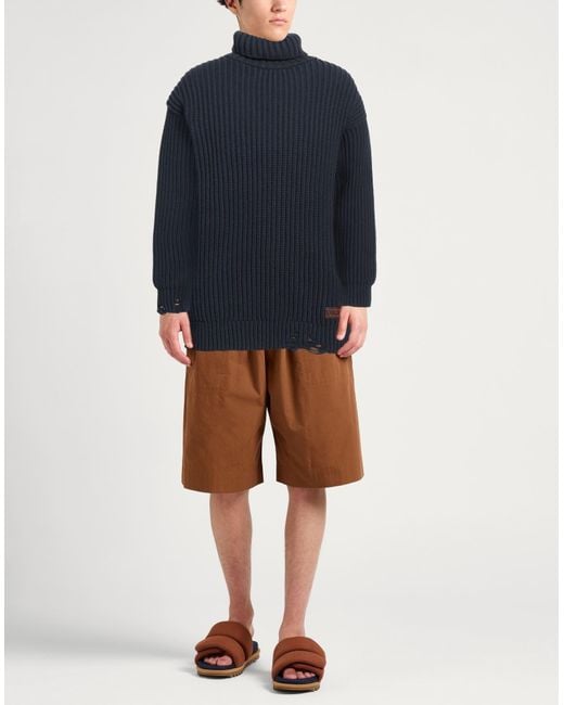 DSquared² Blue Turtleneck for men