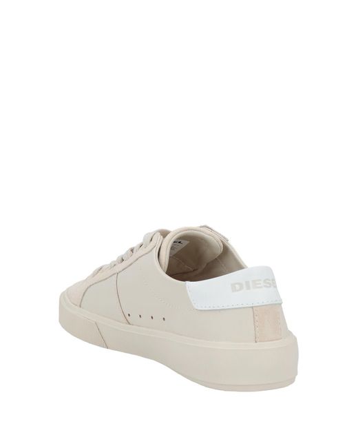 diesel leather trainers