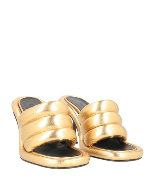 J.W. Anderson Metallic Sandals
