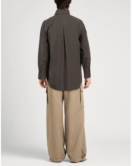 Camisa Lemaire de hombre de color Gray