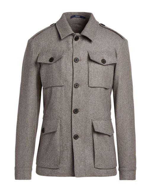 Drumohr Gray Jacket for men