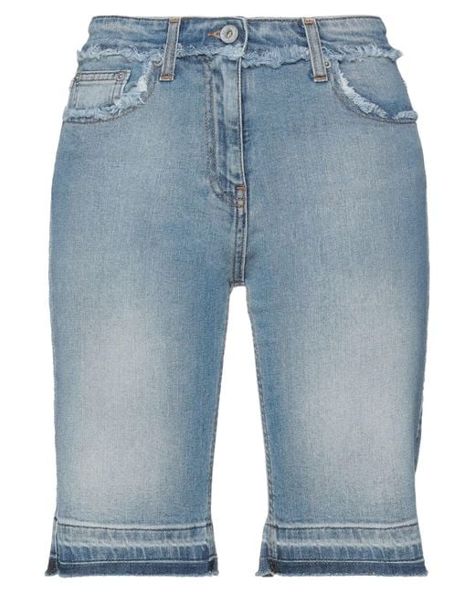Ottod'Ame Blue Denim Shorts