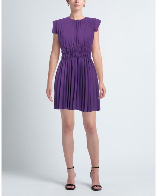 Liu Jo Purple Mini Dress