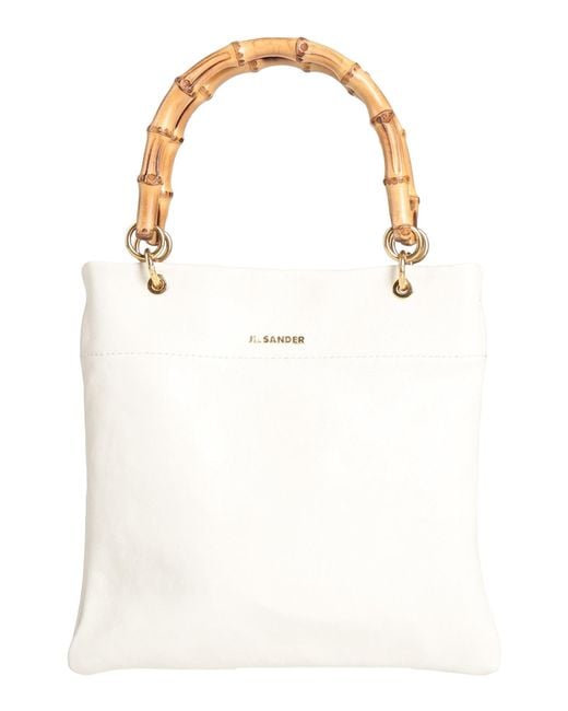 Jil Sander White Handbags
