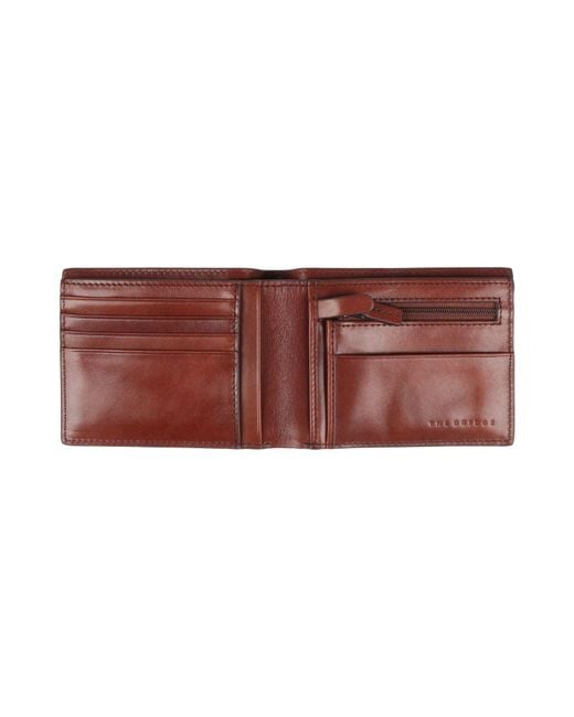 The Bridge Red Wallet Leather for men