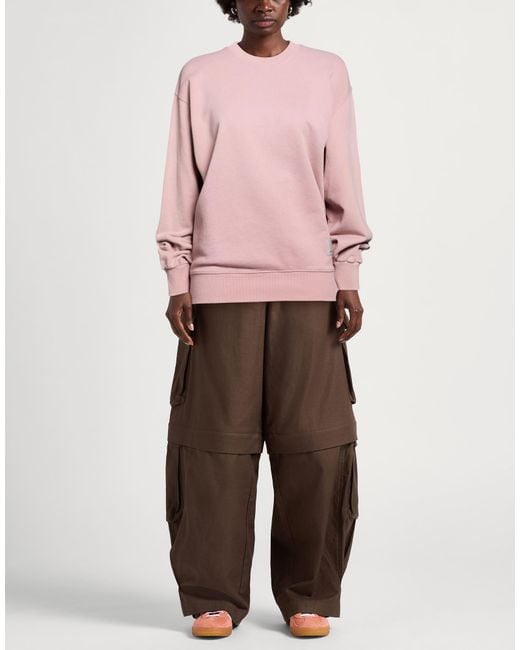 Carhartt Pink Sweatshirt Cotton
