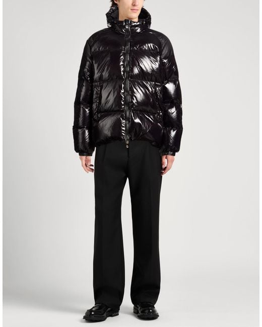 Pyrenex Black Puffer Polyamide for men