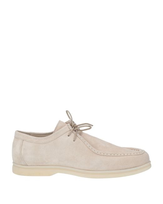 Cerruti 1881 White Lace-Up Shoes Cow Leather