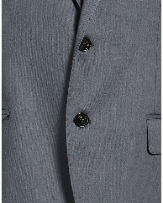 BE ABLE Blue Blazer Virgin Wool, Polyester, Elastane for men