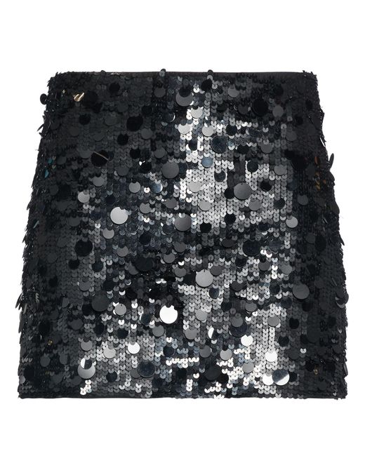 P.A.R.O.S.H. Black Mini Skirts