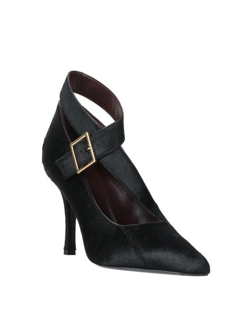 Khaite Black Pumps Leather