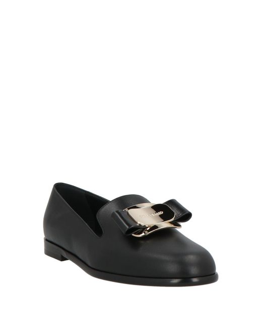 Ferragamo Black Mokassin