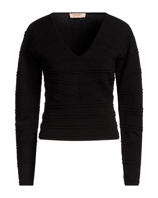 Pullover Twinset en coloris Black