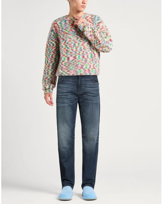 ARMANI EXCHANGE Blue Jeans Cotton, Elastane for men