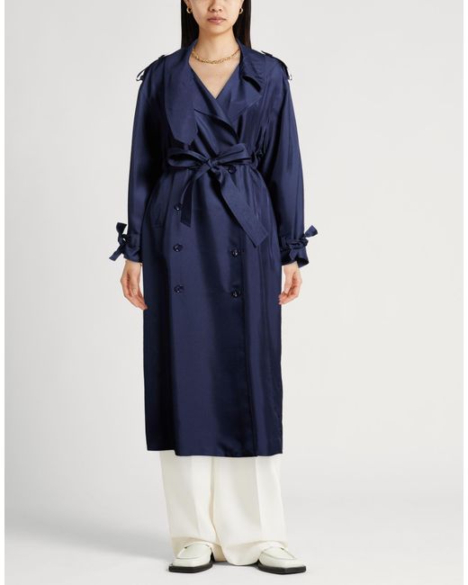 Dorothee Schumacher Blue Overcoats & Trench Coats