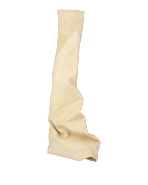 Rick Owens White Boot
