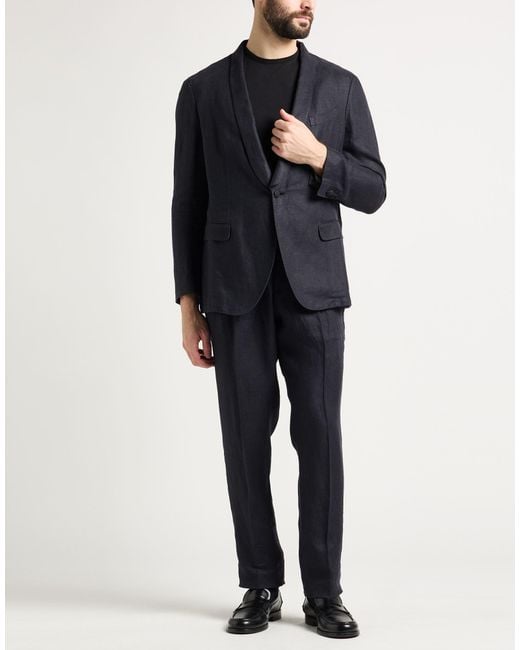 Boglioli Blue Suits for men