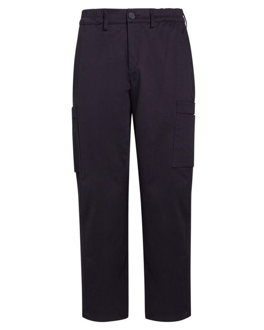 WOC WRITING ON COVER Blue Trouser for men