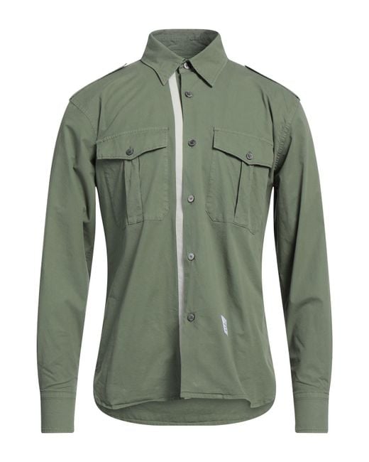 Department 5 Green Shirt for men