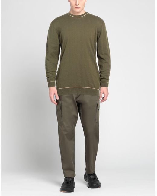 Gas Green Sweater for men