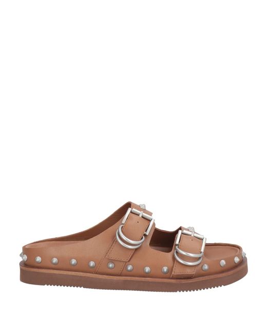 Ash Brown Sandals