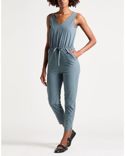 Patagonia Blue Jumpsuit Recycled Polyester, Elastane