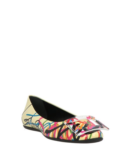 Roger Vivier Metallic Ballerina