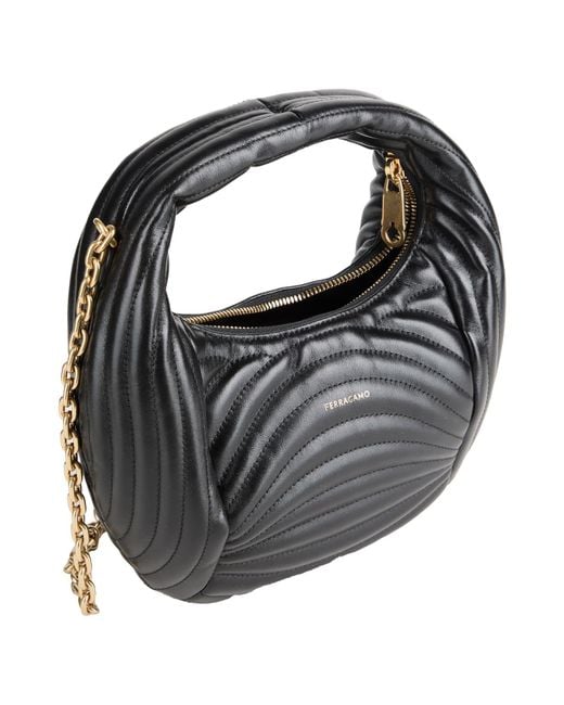 Ferragamo Black Handbags