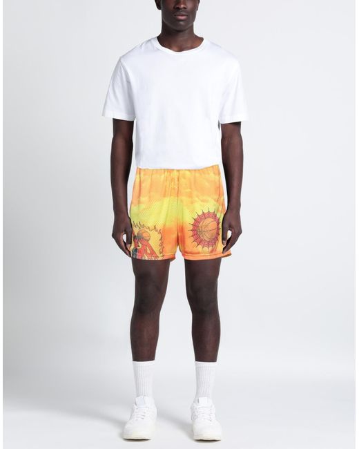 Market Yellow Shorts & Bermuda Shorts for men