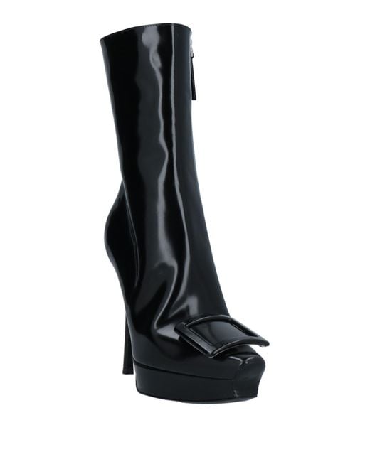Roger Vivier Black Ankle Boots