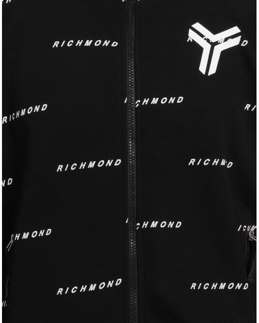 John Richmond Black Sweatshirt for men