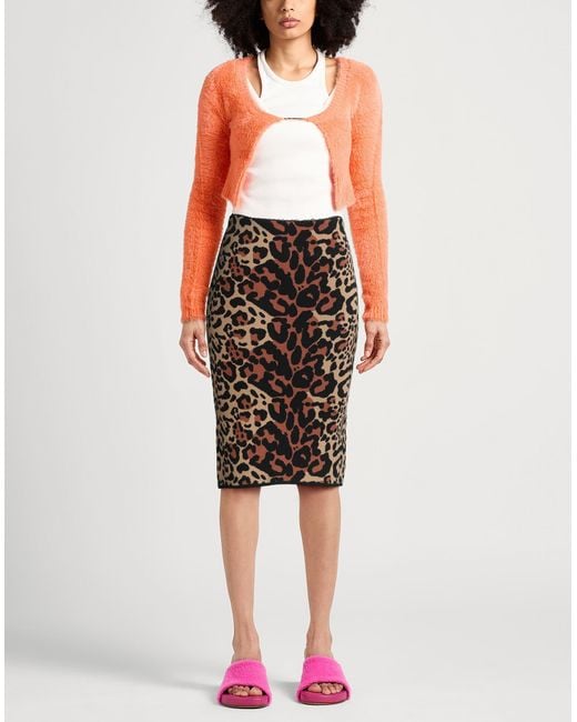 Blumarine Black Midi Skirt